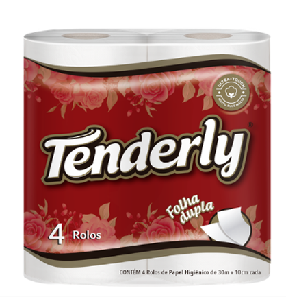 PAPEL HIGENICO TENDERLY.
