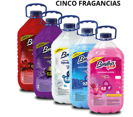Suavizante Brilha (2 L / 3 L / 5 L)