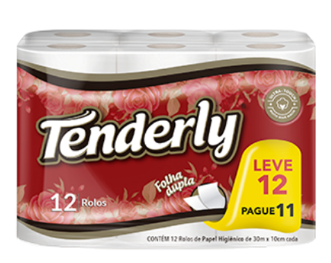PAPEL HIGENICO TENDERLY.