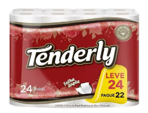 PAPEL HIGENICO TENDERLY.