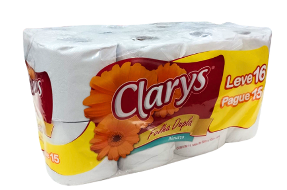 🧻 Papel Higiénico Clarys Hoja Doble 🧻