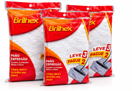 PAÑOS DE PISO BLANCOS PACK X3